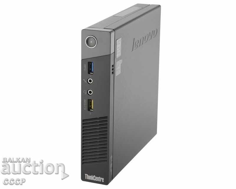 Перфектен - i5 / 12 RAM / SSD Lenovo Tiny Мини Компютър