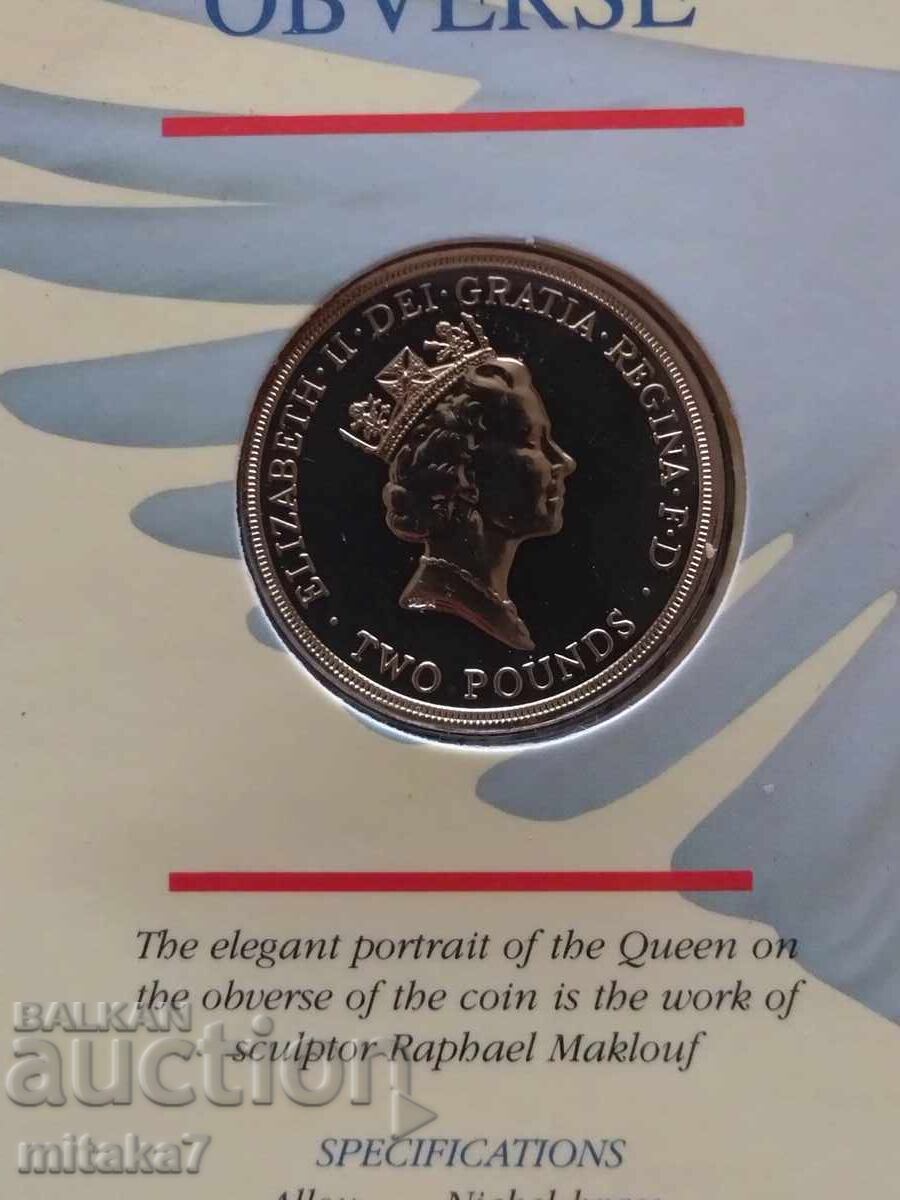 Livrarea 2 lire 1995, Marea Britanie