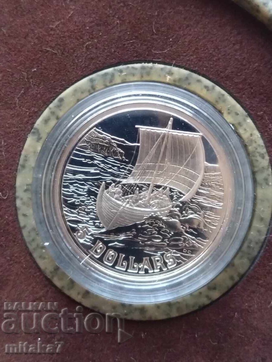 Set 5 Kroner Norway/5 Dollars Canada, 1999 - 5