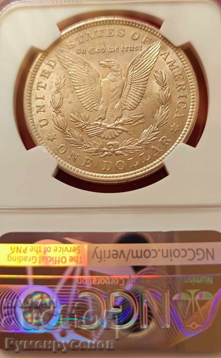 1 Dollar 1921-USA-MS 62 with price € 200.00 | 391.17 BGN