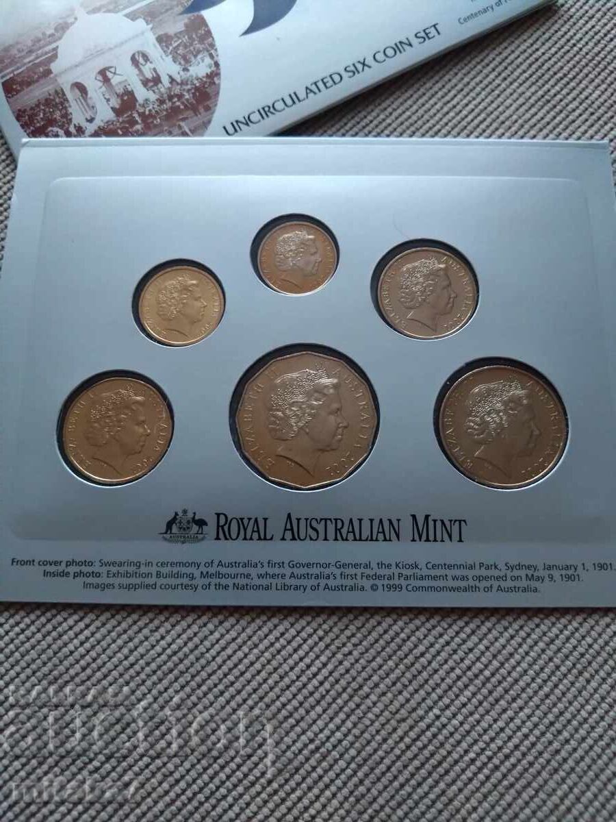 Set monede 2001, Australia - 5