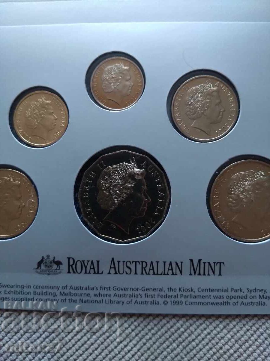 Set monede 2001, Australia - 6