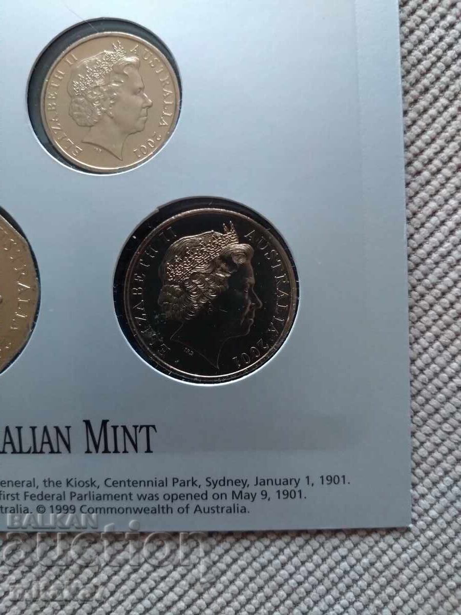 Set monede 2001, Australia - 7