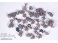 Παρτίδα μικροί κρύσταλλοι αχάτη σταφυλιού 38g