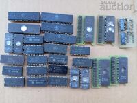 schematics chips processors EPROM NEC intel Texas Instruments lot