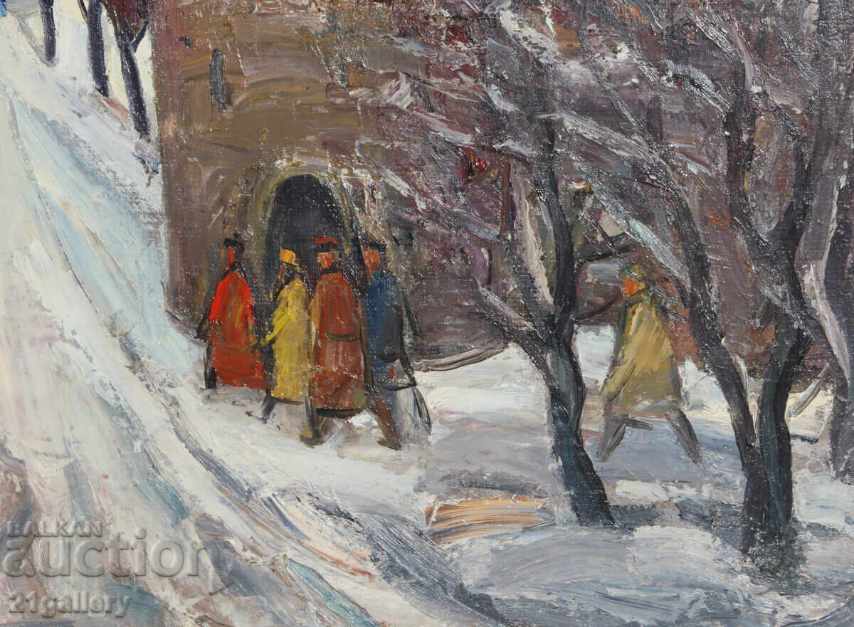 Πίνακας με λαδομπογιές τοπίο από το Ταλίν - 5