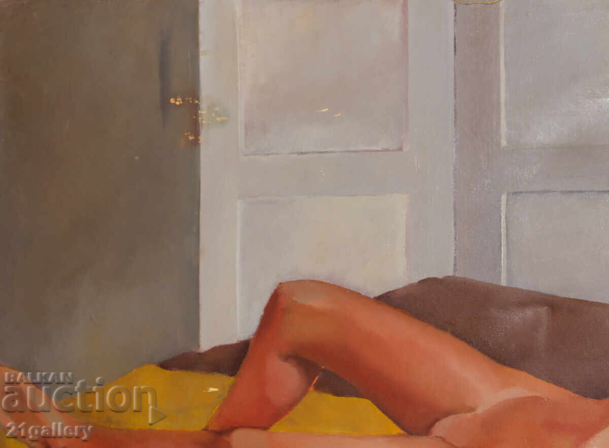 Livrarea Pictură în ulei portret, nud