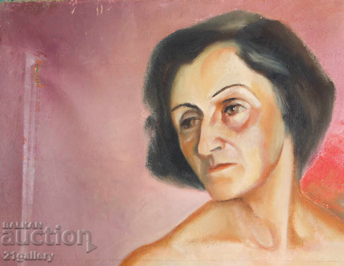 Livrarea Pictură în ulei portret, nud