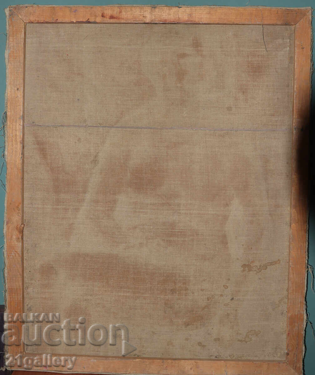 Pictură în ulei portret, nud - 7