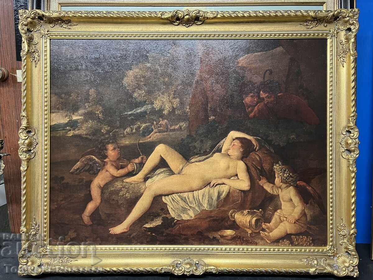 Tablou de pictorul francez Nicolas Poussin