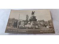 Carte poștală Sofia Monumentul Țarului Eliberator 1935