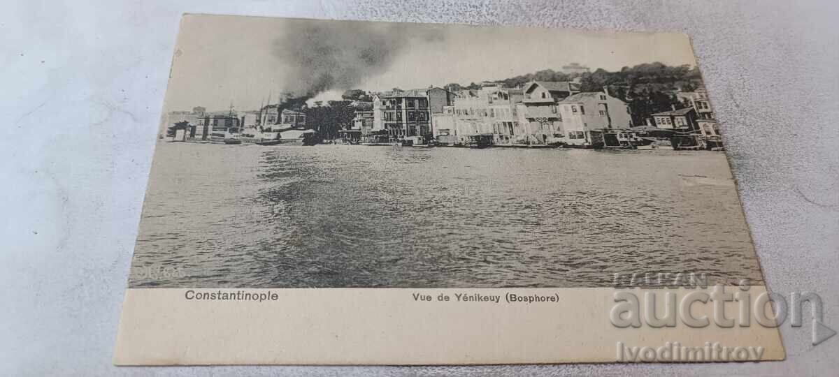 Ταχυδρομικό δελτάριο Constantinople Vue de Yenikeuy (Bosphore)