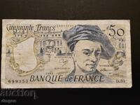 50 de franci Franța 1988