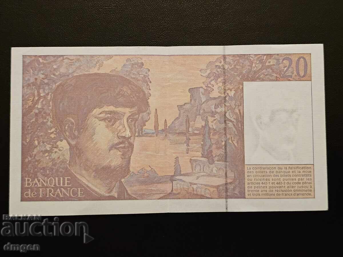 20 franci Franța 1995 cu preț € 5.00 | 9.78 BGN