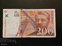 200 franci Franța 1996