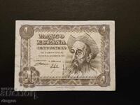 1 pesetă Spania 1951