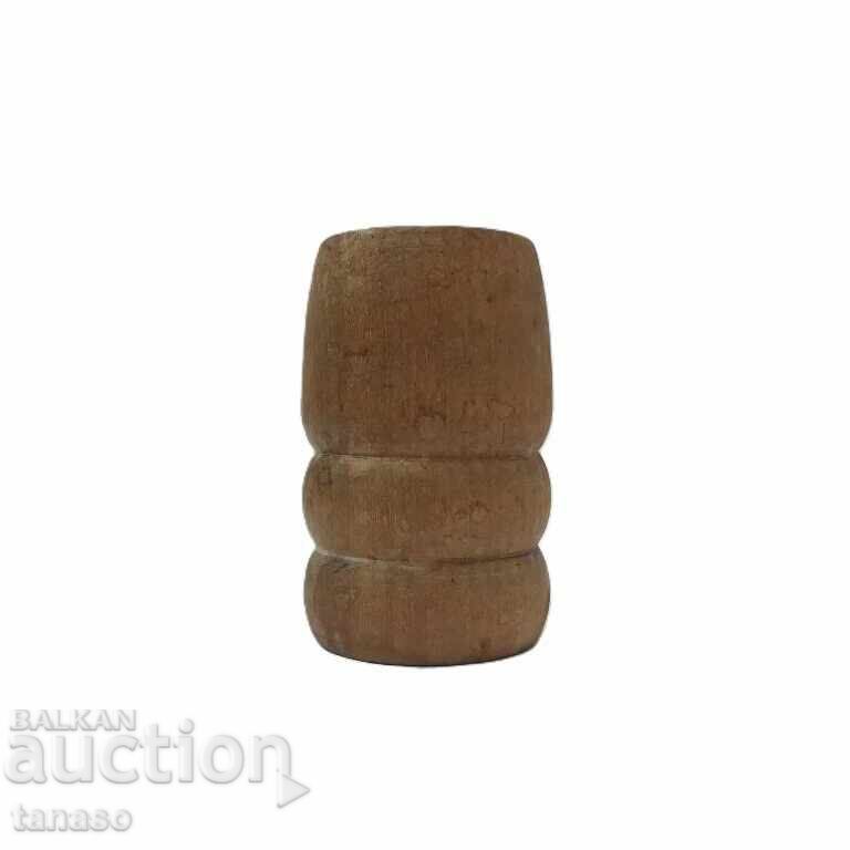 Delivery of Old wooden cup, pencil holder (1.4)