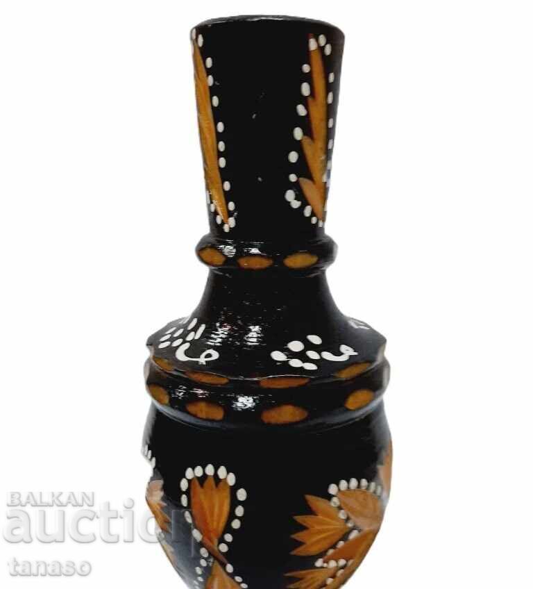 Veche sticlă din lemn sculptat și pictat (13.3) cu preț € 12.00 | 23.47 BGN