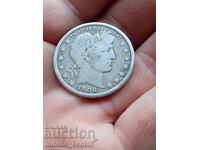 САЩ 1/2 долар халф долар 1906 оригинал RR!