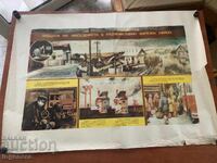 PLANȘĂ EDUCAȚIVĂ MILITARĂ APĂRARE CIVILĂ - 98 X 70 CM