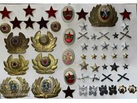 ЛОТ КОКАРДИ,ВЕНЗЕЛИ,ПЕТОЛЪЧКИ,ЗВЕЗДИ— 54 броя