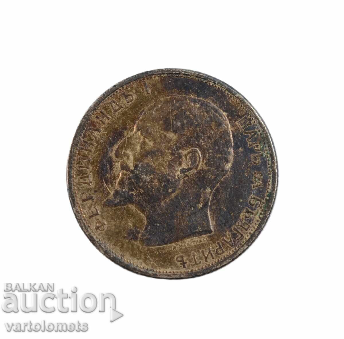 50 cents 1913 - Bulgaria › King Ferdinand I Bulgarian with price € 20.00 | 39.12 BGN