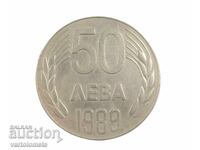 50 leva 1989 - Bulgaria › People's Republic