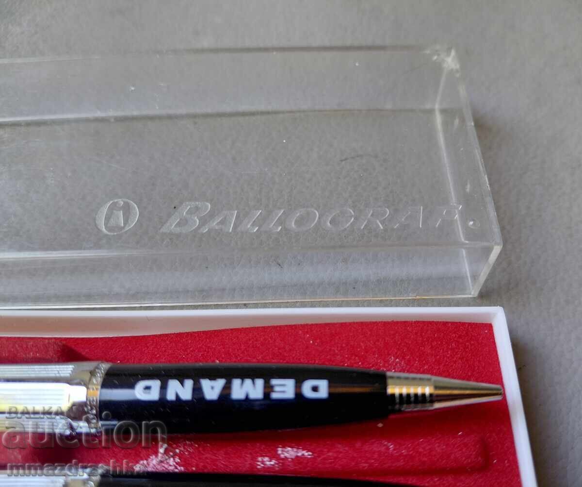 Ballograf pen set with price € 3.50 | 6.85 BGN