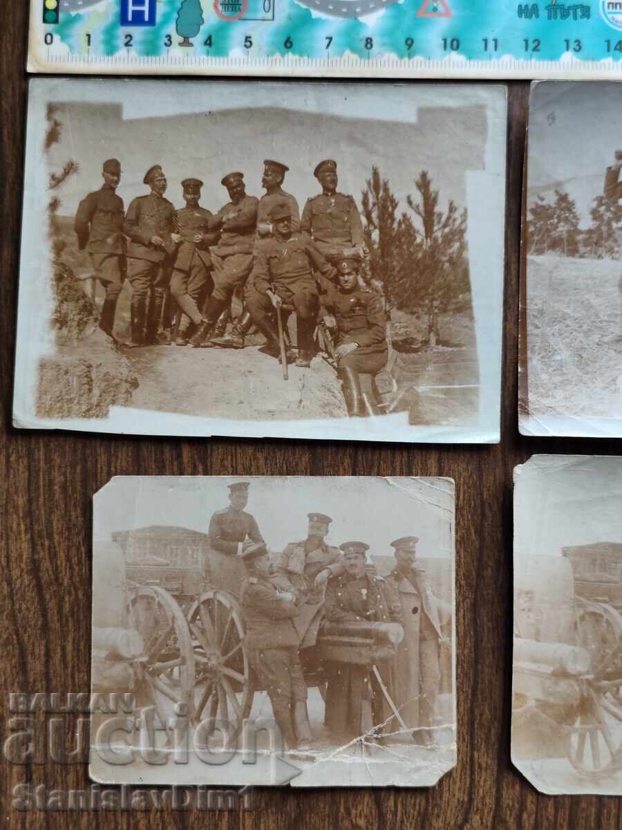 Delivery of Old photograph Kingdom of Bulgaria - WWI, lot of 5
