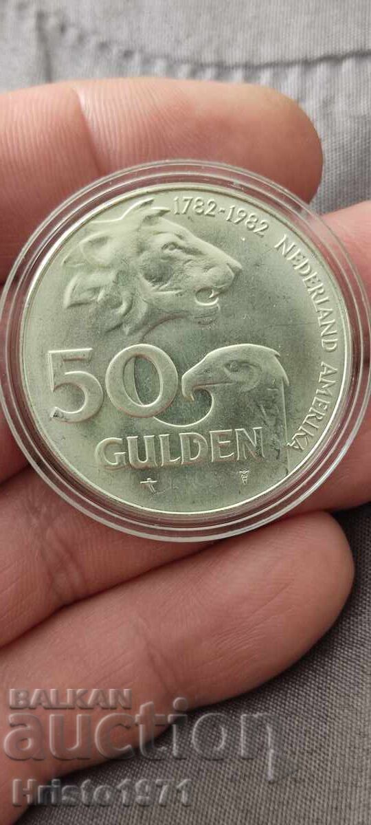 50 guldeni 1982 cu preț € 62.00 | 121.26 BGN