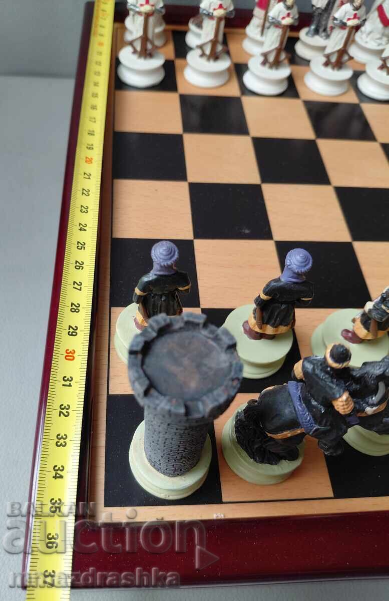 Șah cu piese cavaleri, Evul Mediu - 7