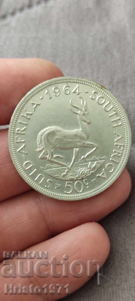 50 cents 1964 with price € 62.00 | 121.26 BGN