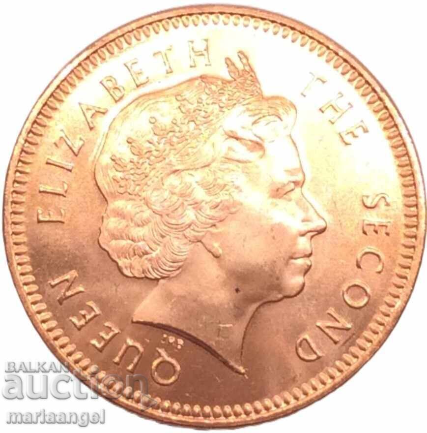 Delivery of Falkland Islands 2004 2 Pence Elizabeth II