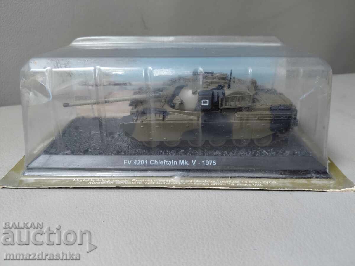 Макет на танк Chieftain 1975-та