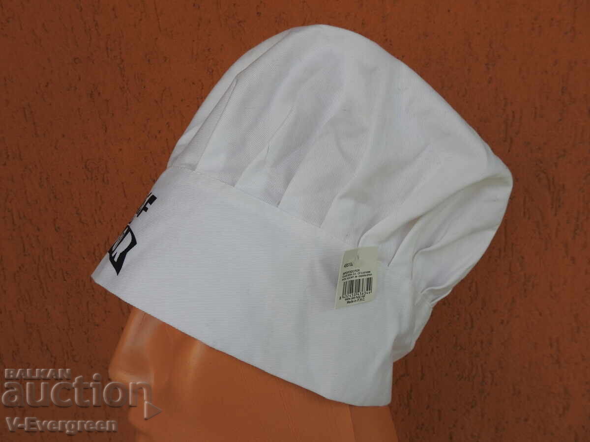 Bonetă de bucătar Chef del Amor nouă cu etichetă 62 cm cu preț € 4.00 | 7.82 BGN