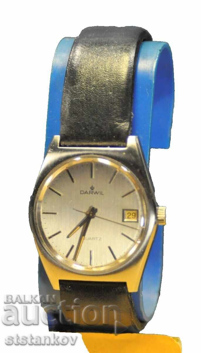 Licitație DARWIL ~6J cal.Ronda 375 Ceas elvețian aproximativ 1979