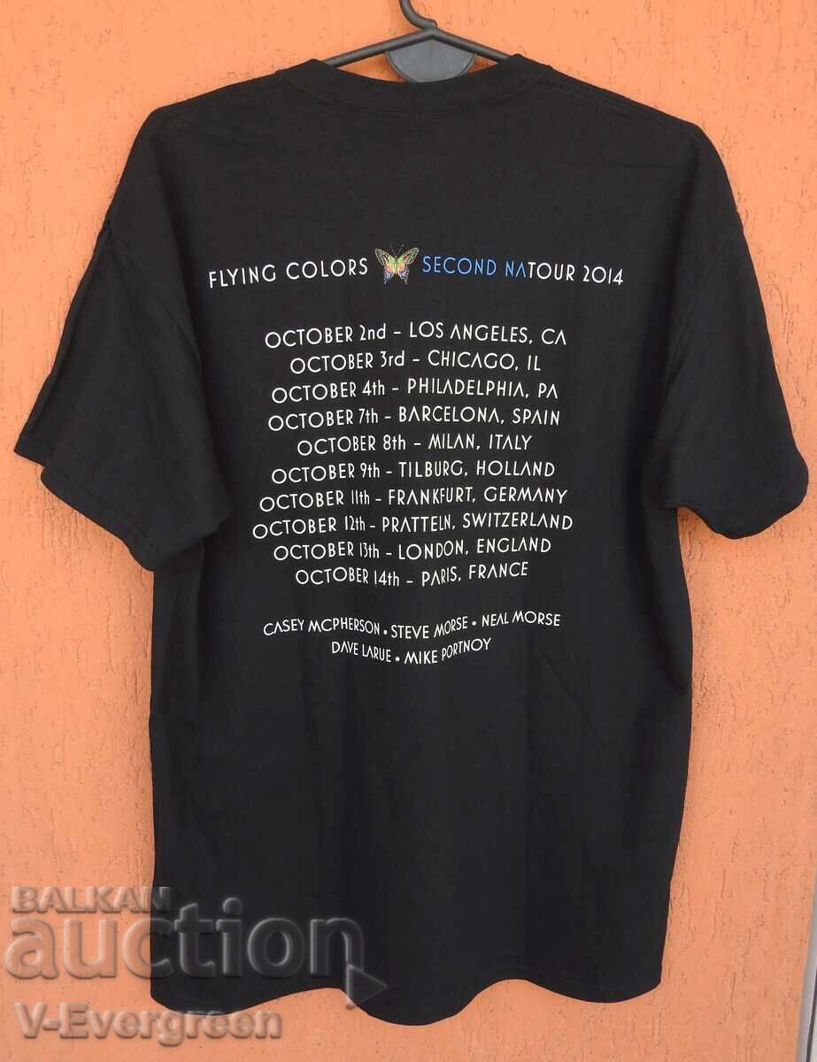 Licitație Tricou turneu Flying Colors 2014 Second Nature Tour
