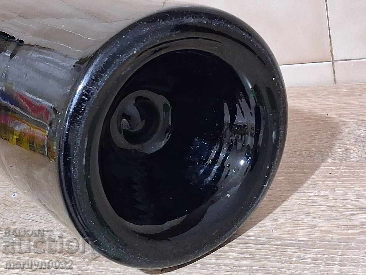 Δημοπρασία Παλιά φυσητή φιάλη ΜΕΓΑΛΗ Πριγκιπάτο Βουλγαρίας μπουκάλι