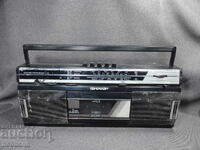 BZC STAR RETRO TRANSISTOR RADIO CASSETTE RECORDER SHARP