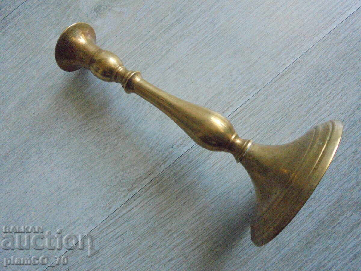 No. 8585 Old brass candlestick – retro style