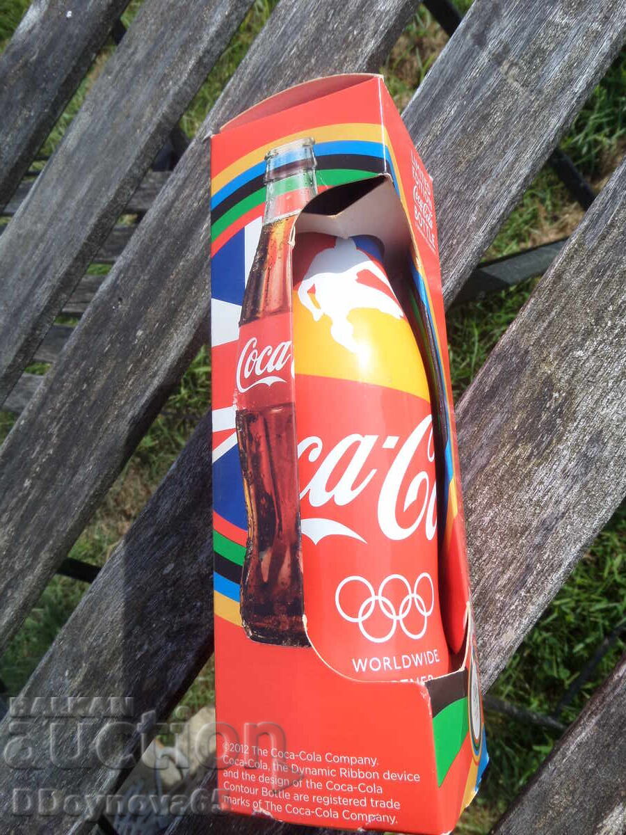 Ediție limitată sticlă Coca-Cola 250ml, Londra 2012 cu preț € 19.00 | 37.16 BGN