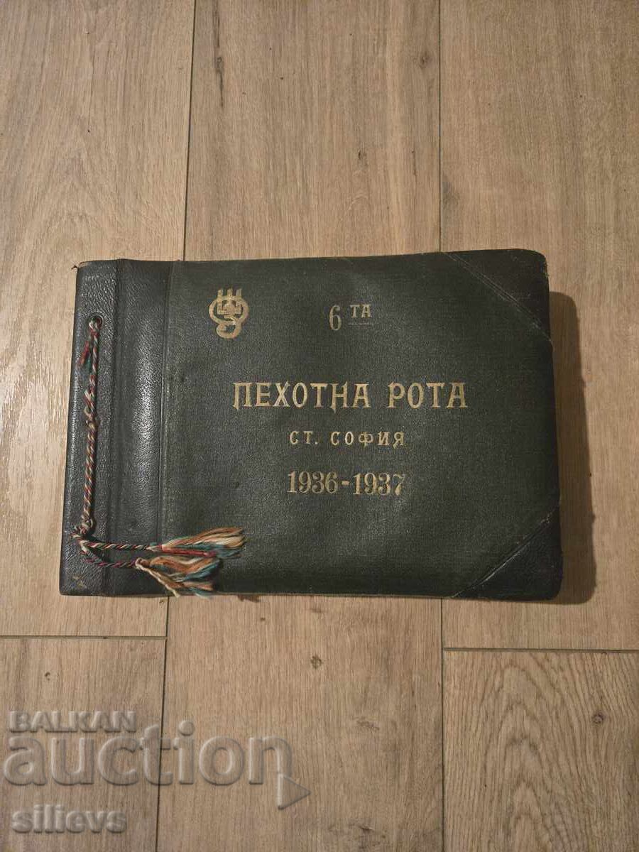 Album Compania a 6-a de infanterie 1936-1937