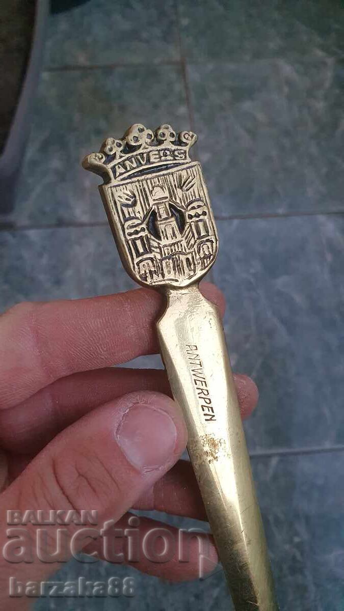 Auction  Bronze Brass Letter Opener
