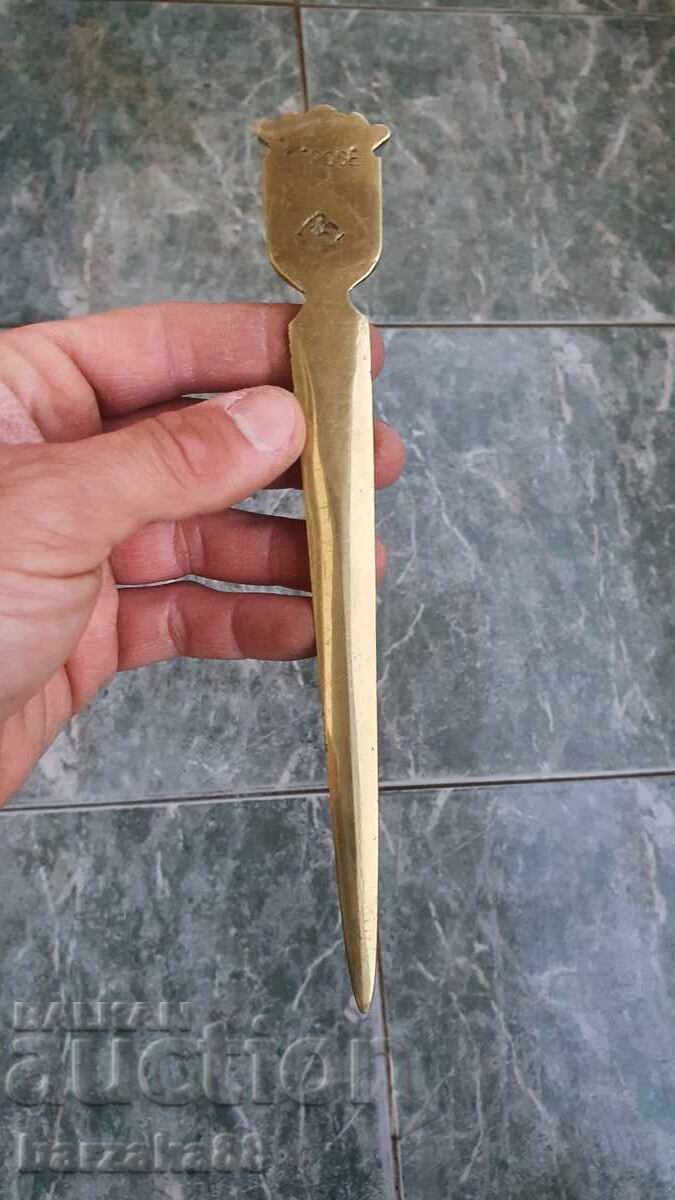 Bronze Brass Letter Opener - 5