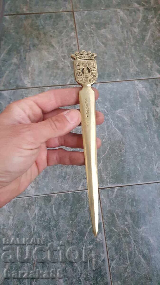 Bronze Brass Letter Opener