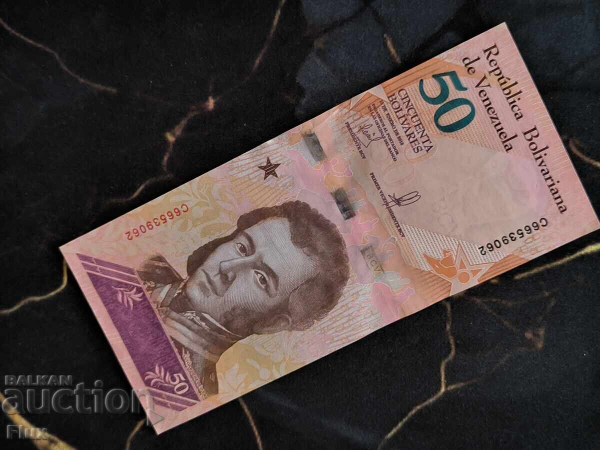 Banknote - Venezuela - 50 Bolivares UNC | 2018