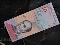 Τραπεζοgramma - Βενεζουέλα - 10 Μπολιβάρ UNC | 2018