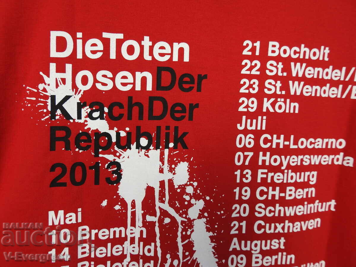 T-shirt Die Toten Hosen Der Krach der Republik Tour 2013 - 7