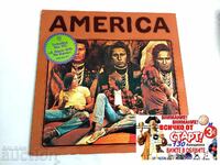 Δίσκος βινυλίου (LP) του συγκροτήματος "America" του 1971