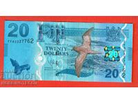 FIJI 20 $ emisiune 2013 - PASĂRE - NOU UNC